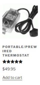 Portable Thermostat Controller
