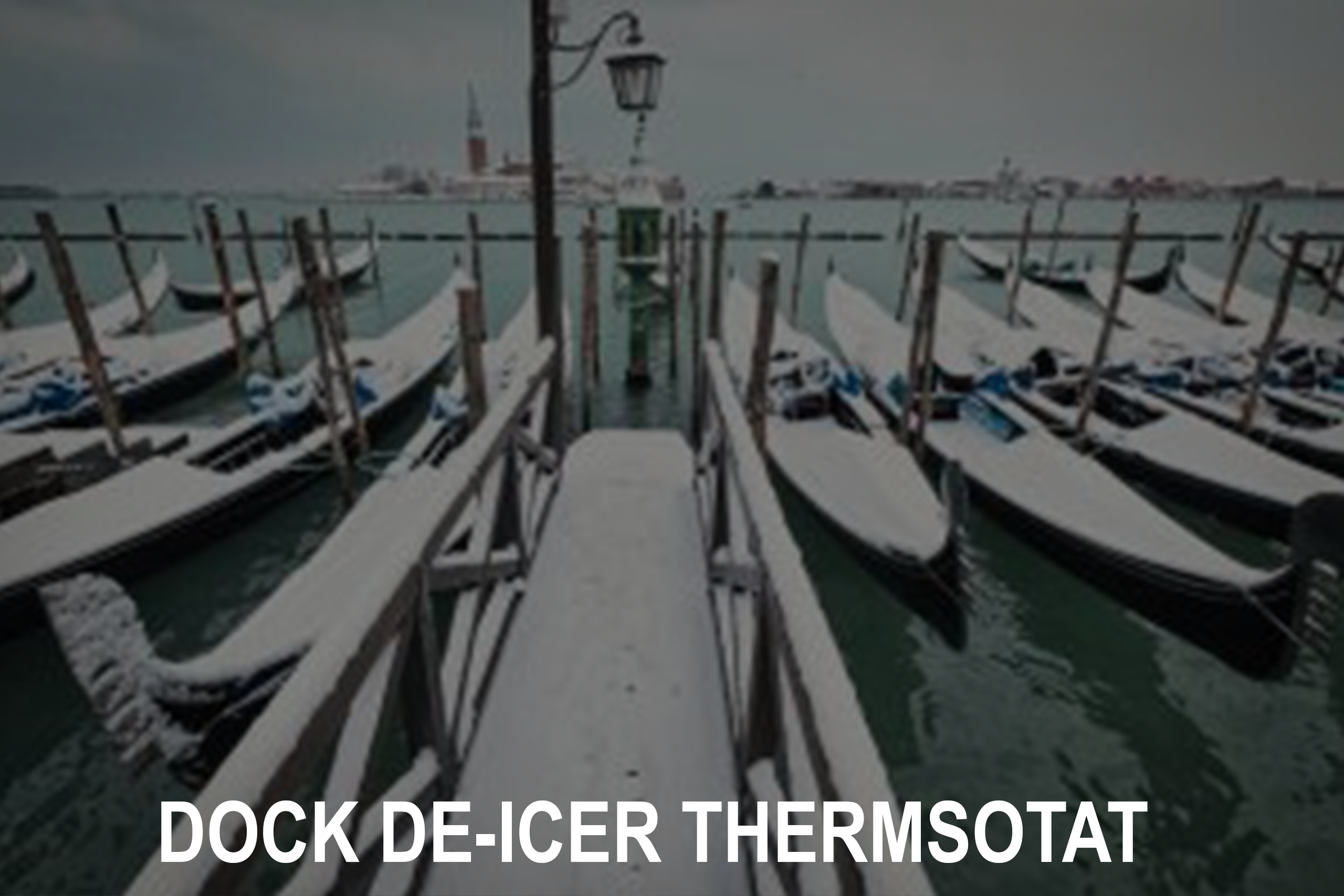 dock de-icer thermostat