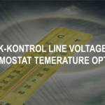 K-Kontrol Line Voltage Thermostat Temperature Options